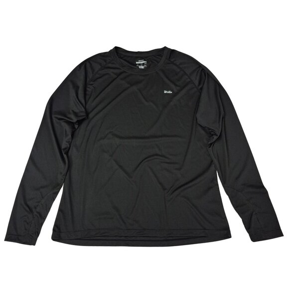 Willit Women's UPF 50+ Sun Protection Performance Shirt Long Sleeve Black XL - Picture 1 of 7